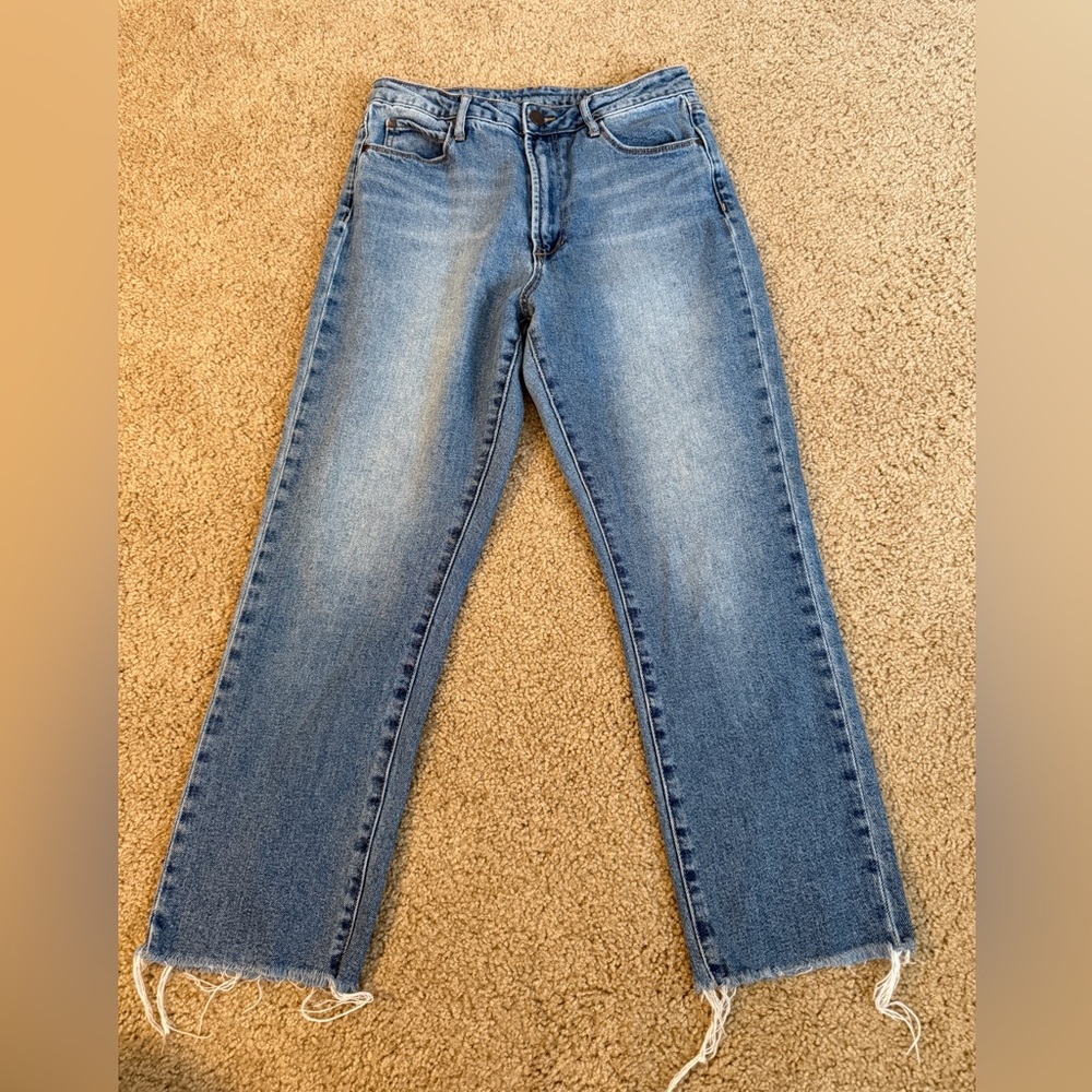 Articles Of Society Light Blue Denim Waistband Jeans